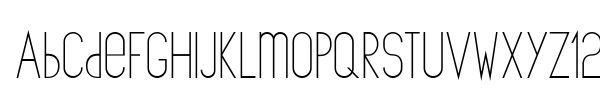 The Copenhagener font preview